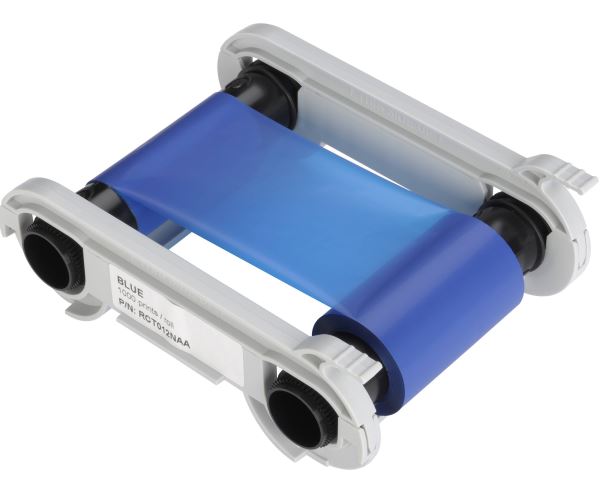 Evolis RCT012NAA Blue Monochrome Ribbon (1 000 Prints)
