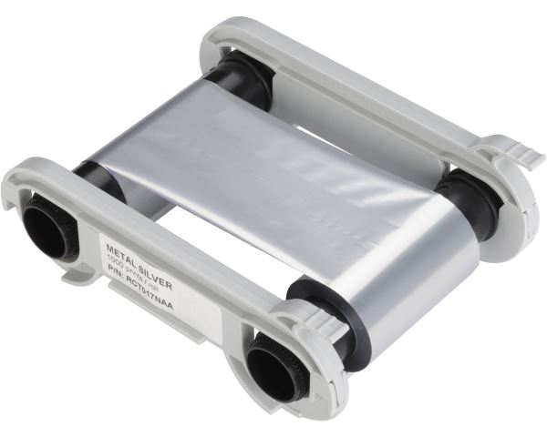 Evolis RCT017NAA Metallic Silver Ribbon (1 000 Prints)