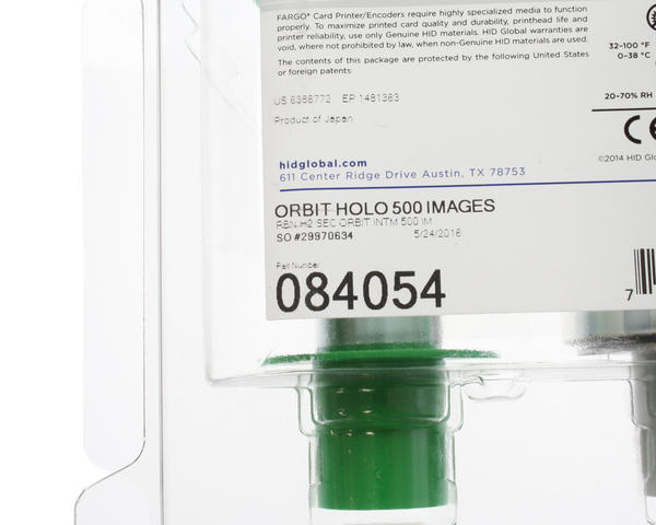 Fargo HDP5000 Holographic Film High Secure Orbit  084054 (500 prints)
