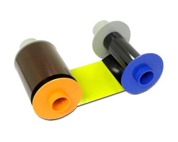 Fargo HDP5600 YMCKK Full-colour ribbon with two resin black panels  084512 (500 images)