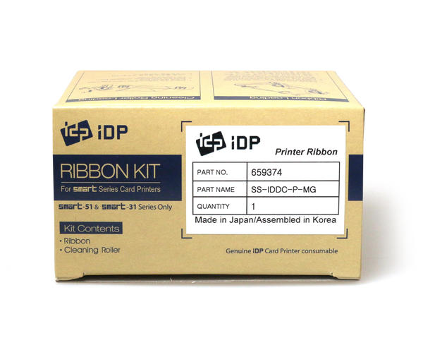 Smart 51 & 31 Metallic Gold Mono Ribbon Roller with Cleaning Roller 659374 (1200 prints)