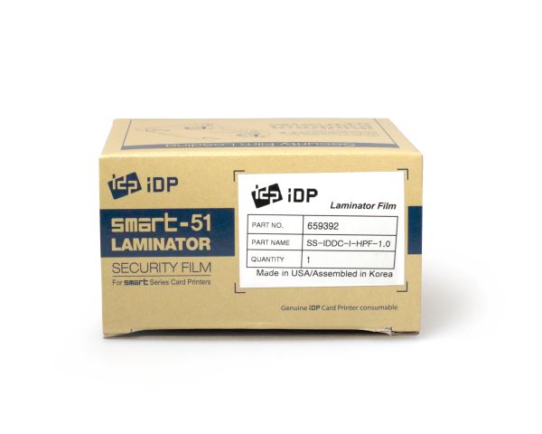 IDP Smart 659392 Hologram Patch-Type Laminate Film With IDP Globe Design