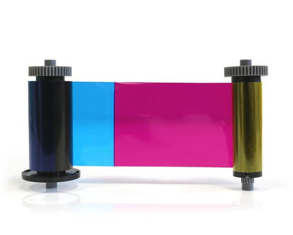 EasyBadge 2.0 YMCKO Full Color Ribbon  653075 (100 Prints)