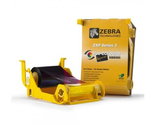 Zebra 800033-347 ZXP3 Half-Panel YMCKO Ribbon (400 Prints)
