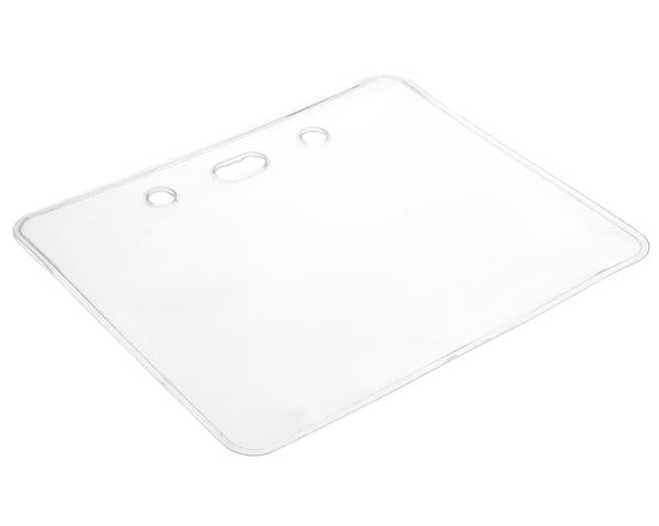 Vinyl Access Control Card Holders  Eco Friendly - Landscape (Pack of 100)