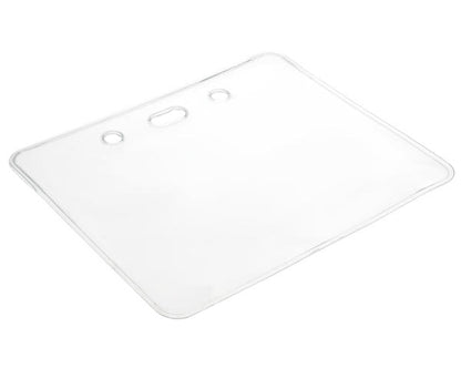 Vinyl Access Control Card Holders  Eco Friendly - Landscape (Pack of 100)