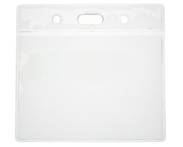 Clear Vinyl ID Card Holder  Eco Friendly - Landscape (Pack of 100)