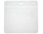 Vinyl Visitor Pass Card Holder 102x83 mm  Eco Friendly  Landscape (Pack of 100)