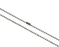 36inch Metal Bead Chain Necklace  Nickel Plated (Pack of 100)